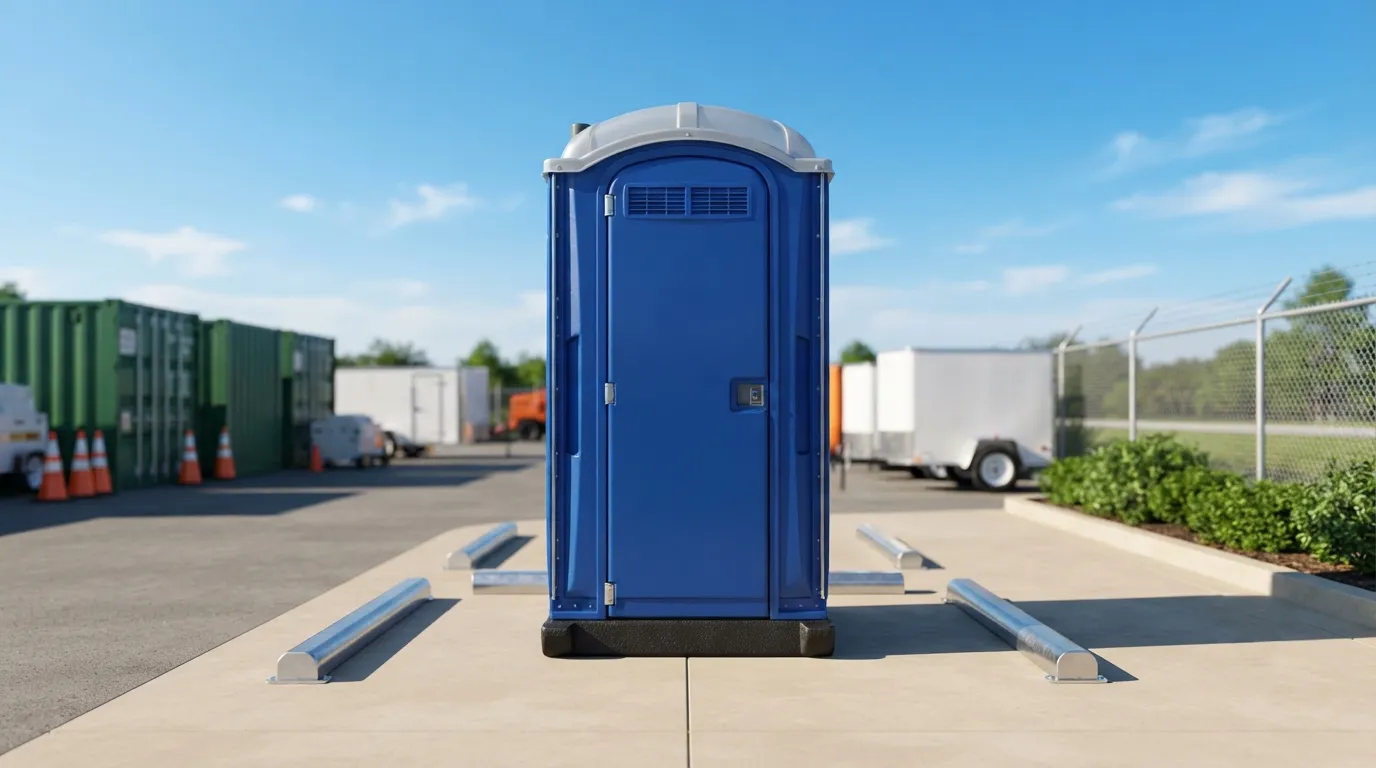 Portable toilet units ready for delivery in Miami Gardens, FL